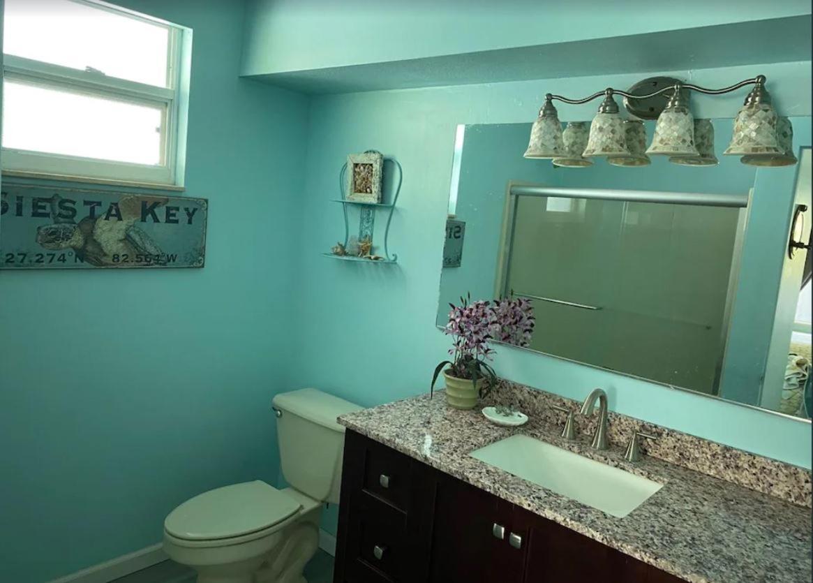 Pool/Waterfront Home 5 Min Walk To Siesta Key Village And Beach Exterior foto